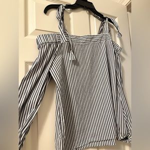 Michael Kors Striped Blouse
